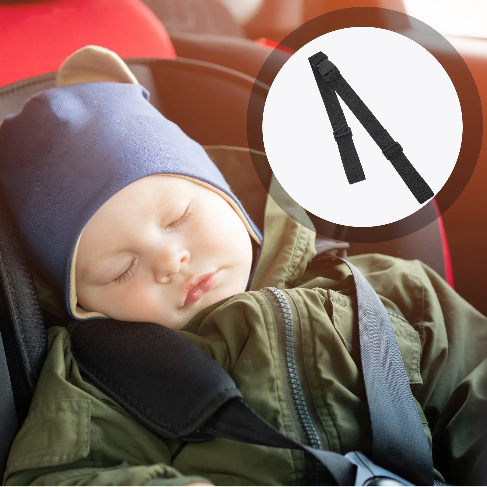 

3pcs Baby Chair Safety Belt Strap Adjustable High Chair Harness For Toddler Portable Dining Restraint Wide Fit Home Restaurant