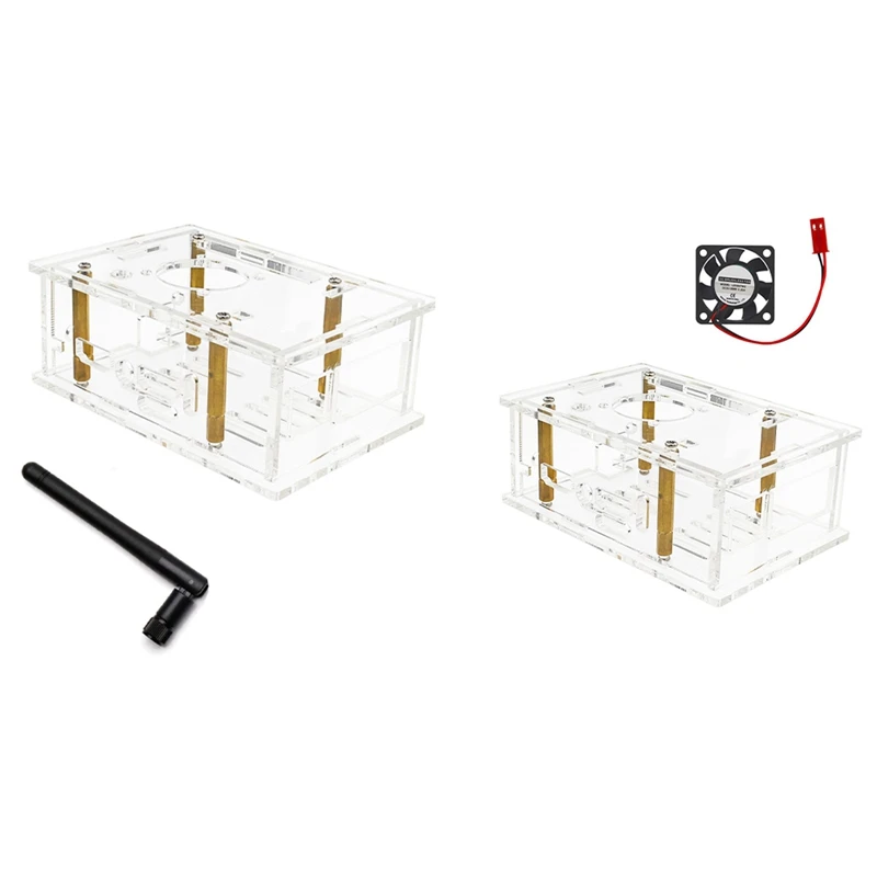 حافظة أكريليك شفافة لorangepi ، Orangepi 5 Pro