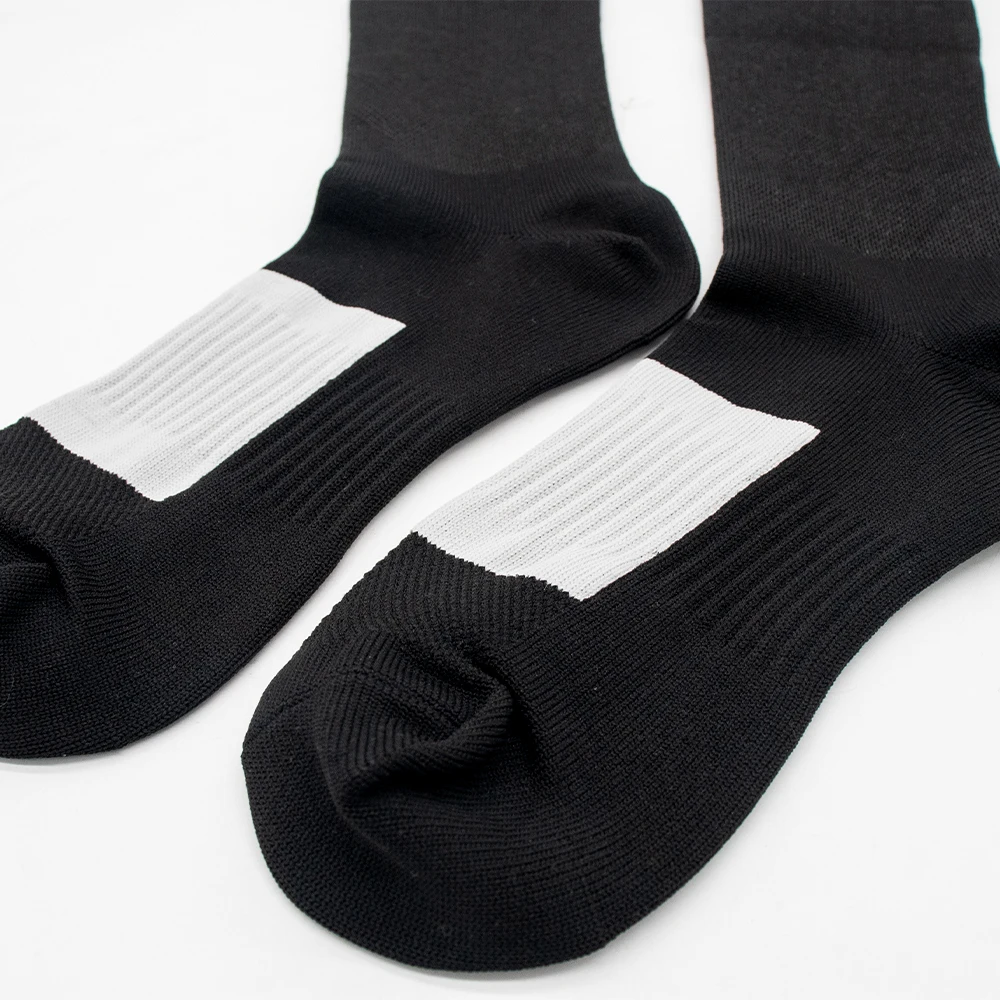 M/L 360 ° Schnittfeste Hockeysocken, feuchtigkeitsableitend, mit nahtloser Zehenpartie für Eishockey, Skifahren, Radfahren, Fußball, Sportsocken – Detail 7