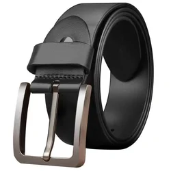 Men's Belt Business Luxury Designer Brand PU Leather Belts Jeans Pin Adjustable Alloy Buckle Waist Straps Belts 105 120 125cm