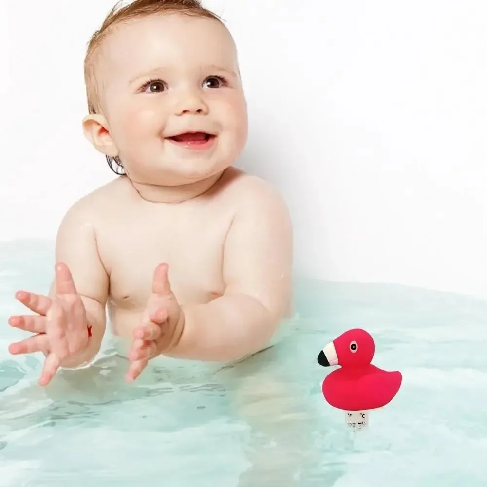 New Floating Duck Thermometer Cartoon Swimming Pool Water Thermometer Baby Bath Thermometer Wireless Pool