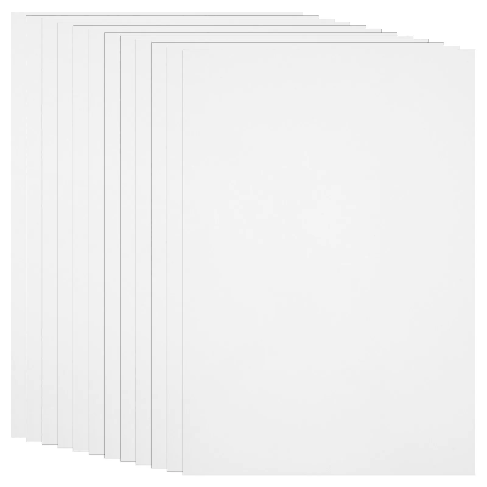 

20 Sheets A4 Waterproof Sticker Paper Printable Adhesive Label Sheets for Inkjet Laser Printers DIY Decoration Luggage Notebook