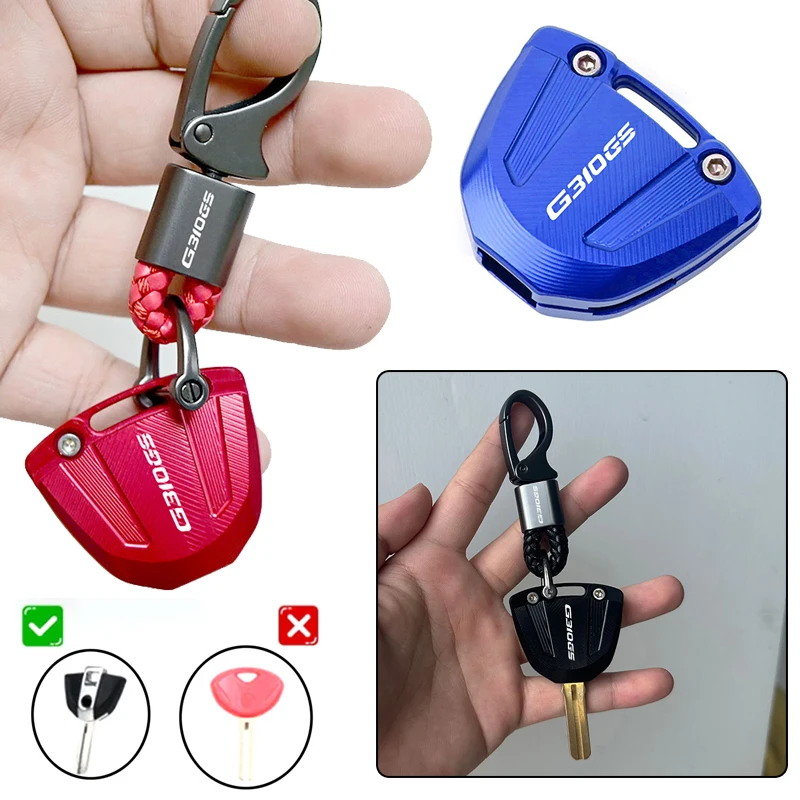 For BMW G310GS G 310 GS 2017-2023 2022 2021 G310GS Motorcycle CNC Accessories Aluminum Alloy Key Cover Case Shell Protection