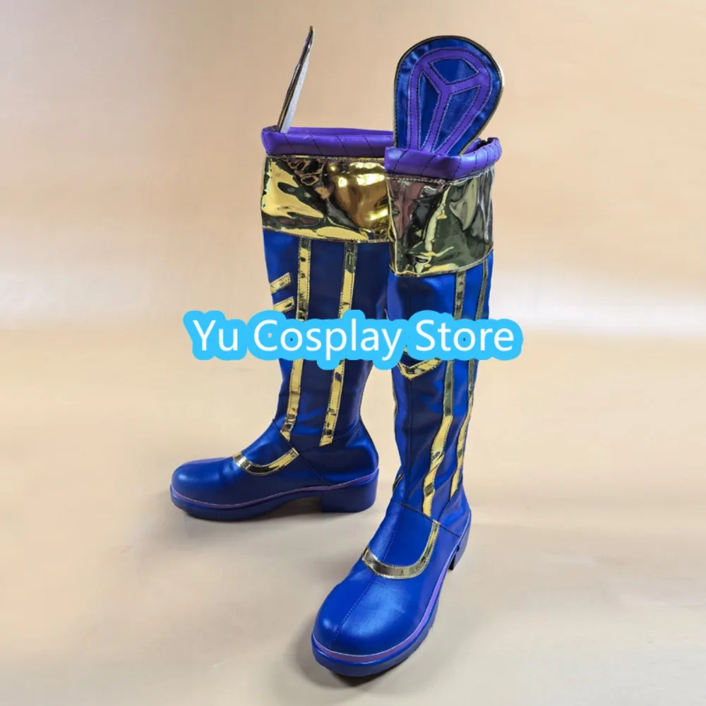 Chaussures de Cosplay en peau de trésor suprême, honneur des rois Sun Wukong, bottes de Cosplay Anime, accessoires de Costumes d'halloween