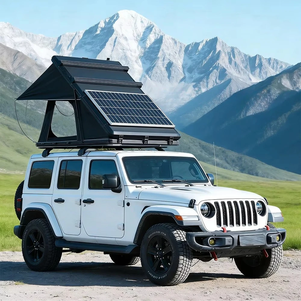 EXTREME Waterproof Hard Shell Roof Tent Wedge Style Rooftop Tent for 4x4 Vehicles
