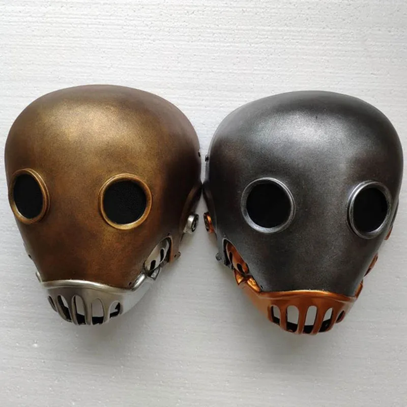 

Halloween Hellboy Horror Resin Masks Movie Masquerade Kroenen Full Face Helmet Clockwork Mask Collection Carnival Cosplay Props