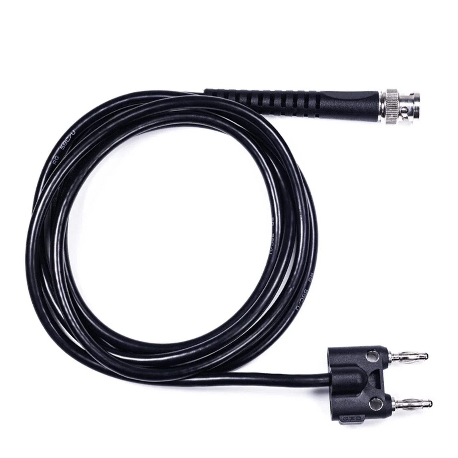 Male BNC Test Cable BNC Power Test Cable Oscilloscope Male To Double Stacking BananaPlug Cables Kits Test Probe Cable