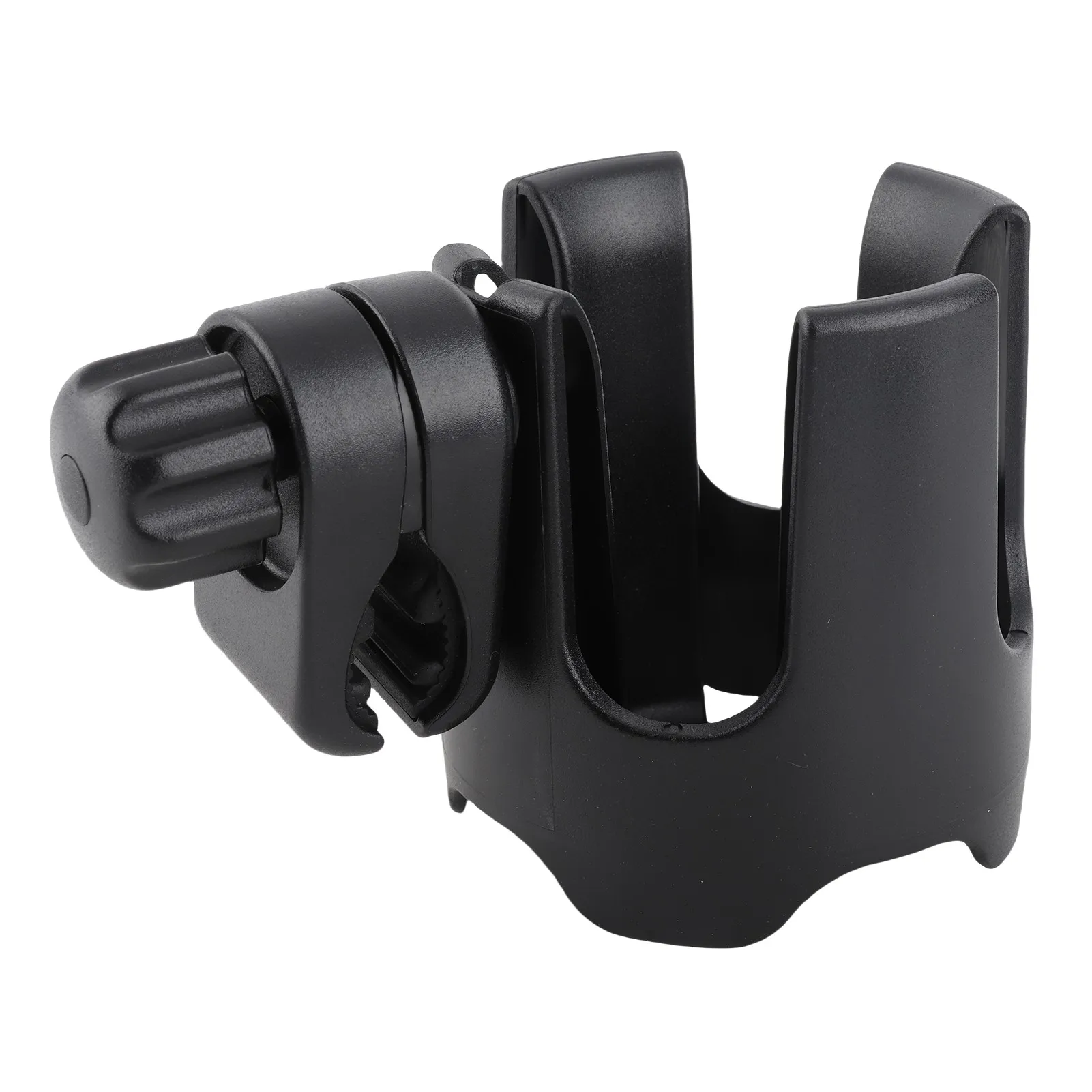 Stroller Cup Holder 360 Degrees Rotation Large Caliber Designed Stable Adjustable Baby Stroller Water Bottle Holder