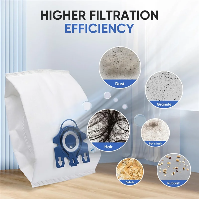 -ABJZ For 3D GN S5000 S8000 Complete C2 C3 S8 S5 SF-50 Dust Bags Replacement Parts Accessories Vacuum Cleaner