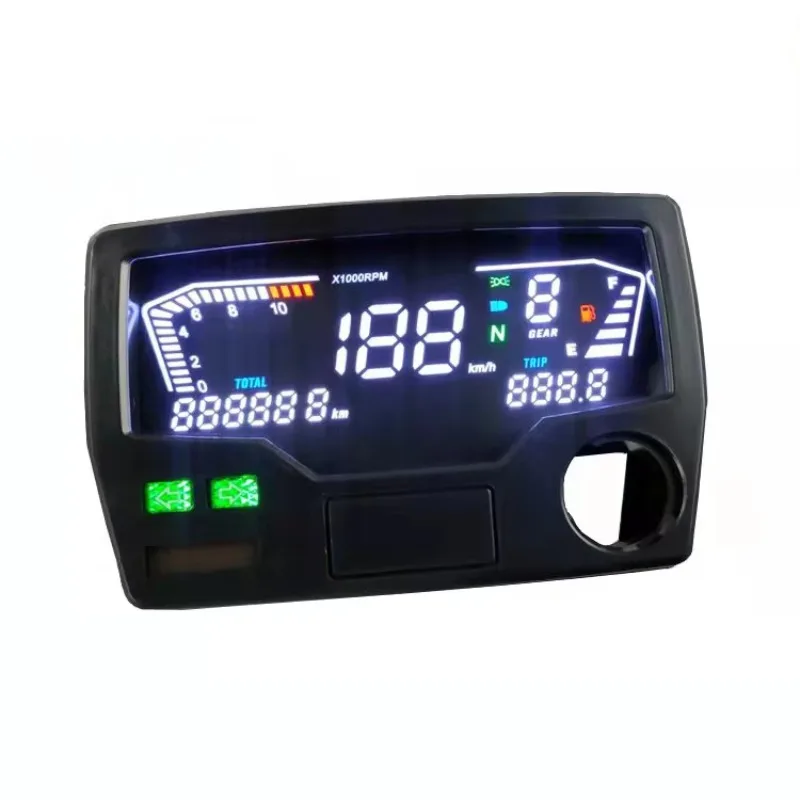 

Modification Motorcycle Digital Odometer Speedometer V100 Win100