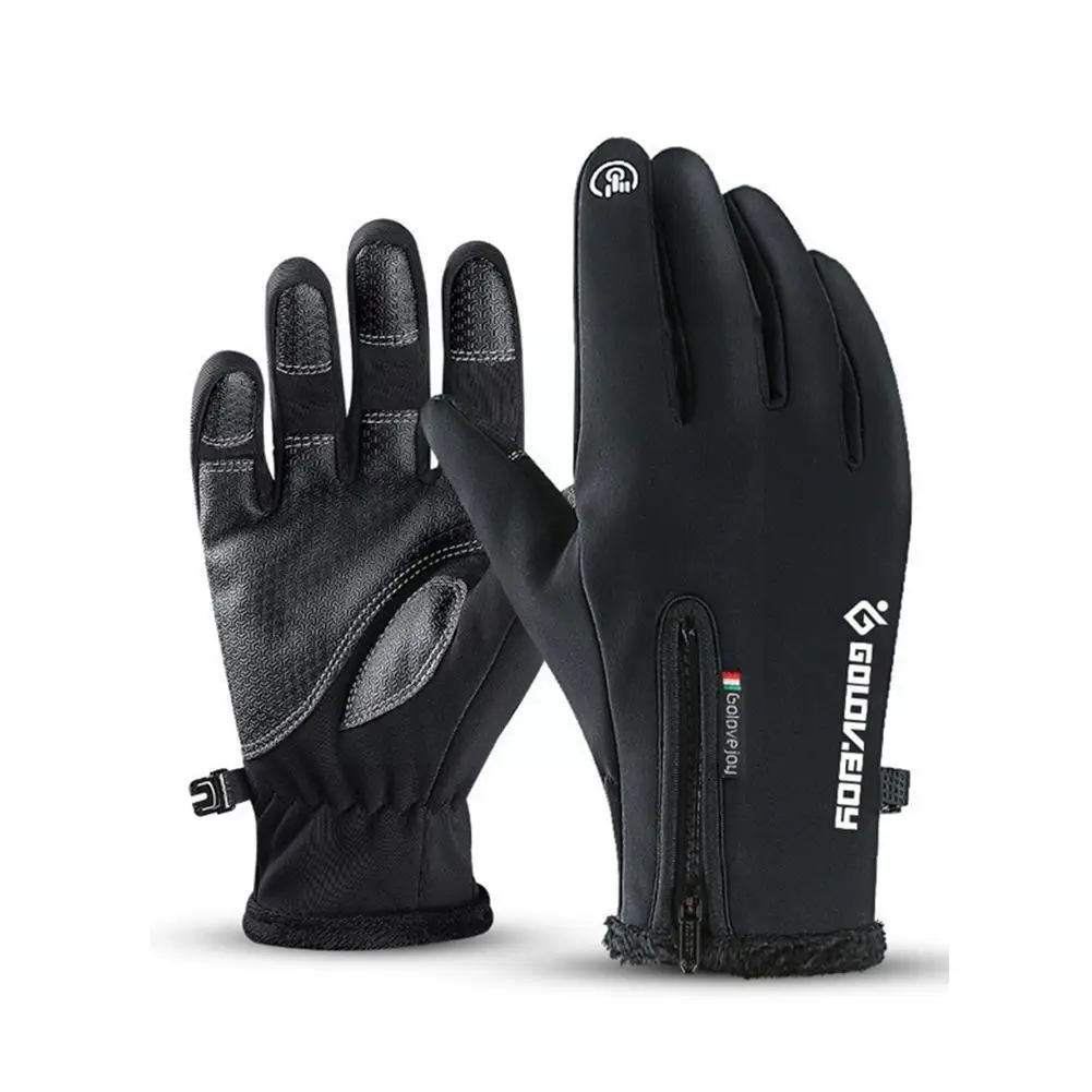 Winter Outdoor Gloves Waterproof Ski Gloves Moto Thermal Non-slip Screen Fishing Gloves Cold Weather Running Sports Hiking Glove