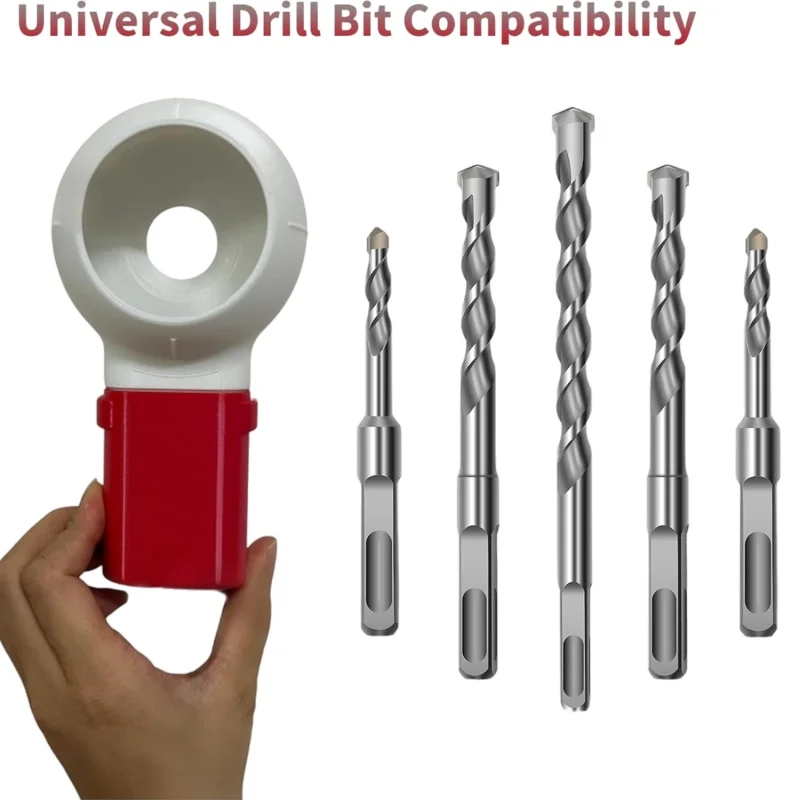 جديد فوهة دوارة الحفر صندوق تجميع الغبار ، بت المنزلية الغبار الرماد السلطانية دليل ، الحاويات ، الحفر الكهربائية غطاء غبار