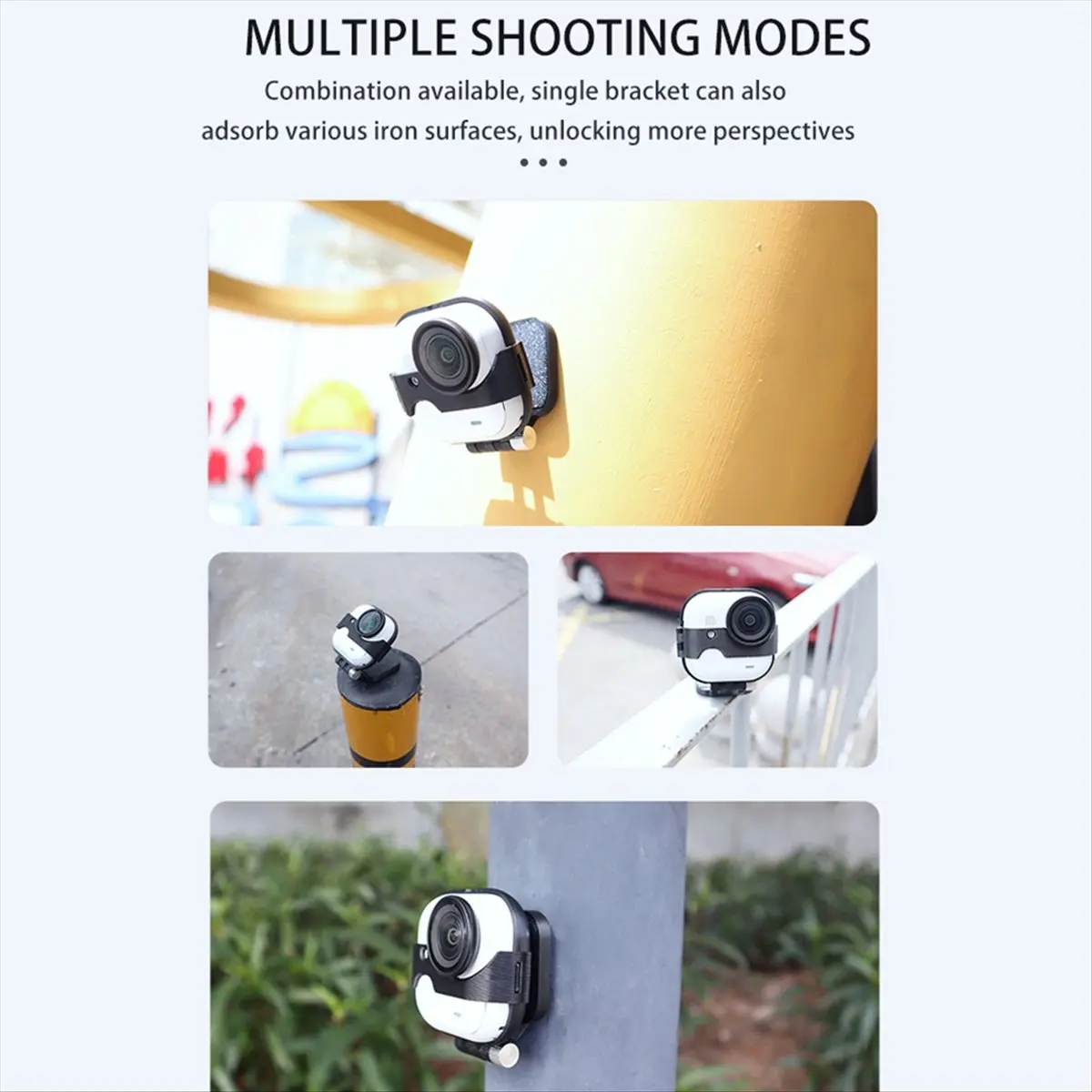 Punctual- Magnetic Camera Neck Holder Mount Hanging Bracket Quick Release Bracket for DJI Insta360 GO Ultra