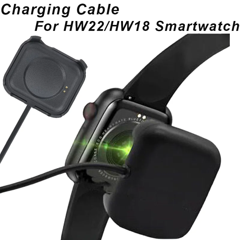 1PC Smart Watch Magnetic Charger Smartwatch Charging Cable USB Chargeable Adapter for HW22 Smartwatch