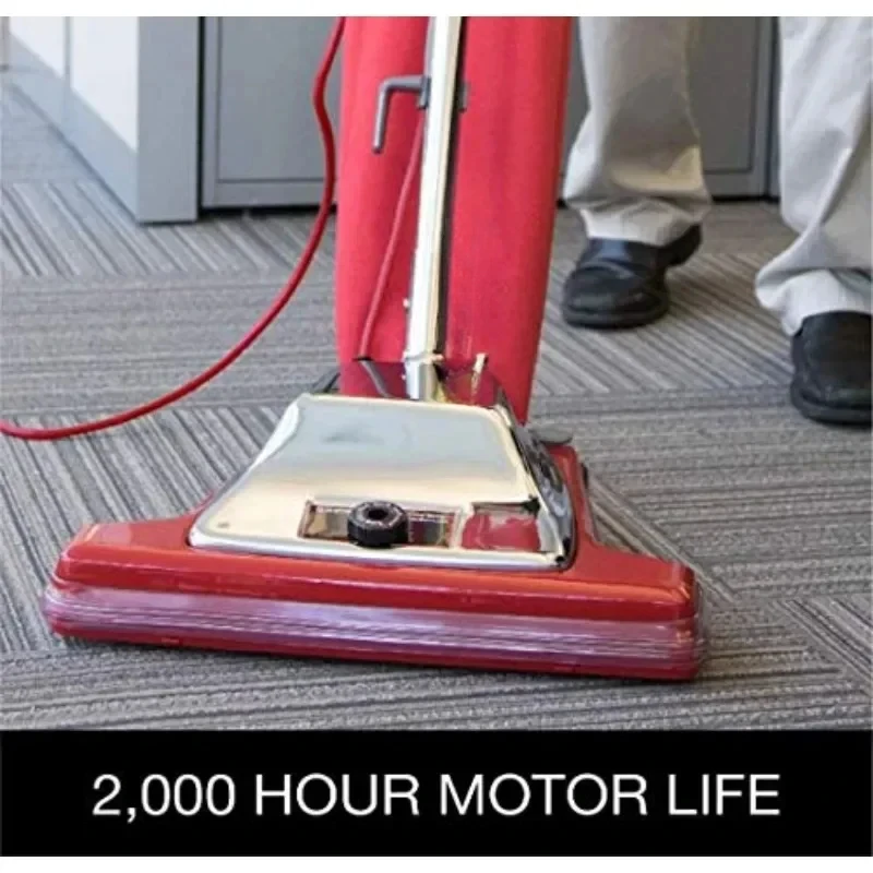 Tradição QuietClean Upright Vacuum Aparelhos de limpeza doméstica Ferramentas de limpeza para sala de estar e quarto