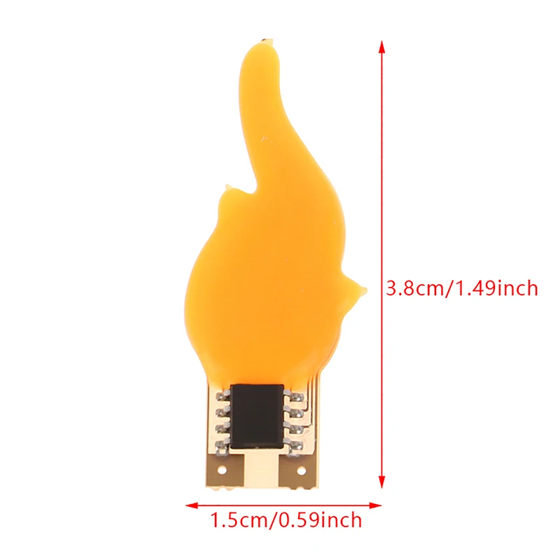 Bombillas LED Cob de 1 piezas y 3V para decoración, iluminación de diodo, 1900-2200K, accesorios para manualidades, Retro