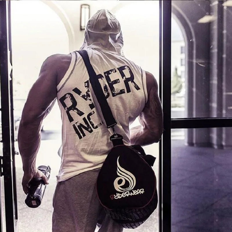 Cotton VEST Spring And Summer New Cotton Sports Vest Hoodie Sleeveless Running Training Casual Pullover