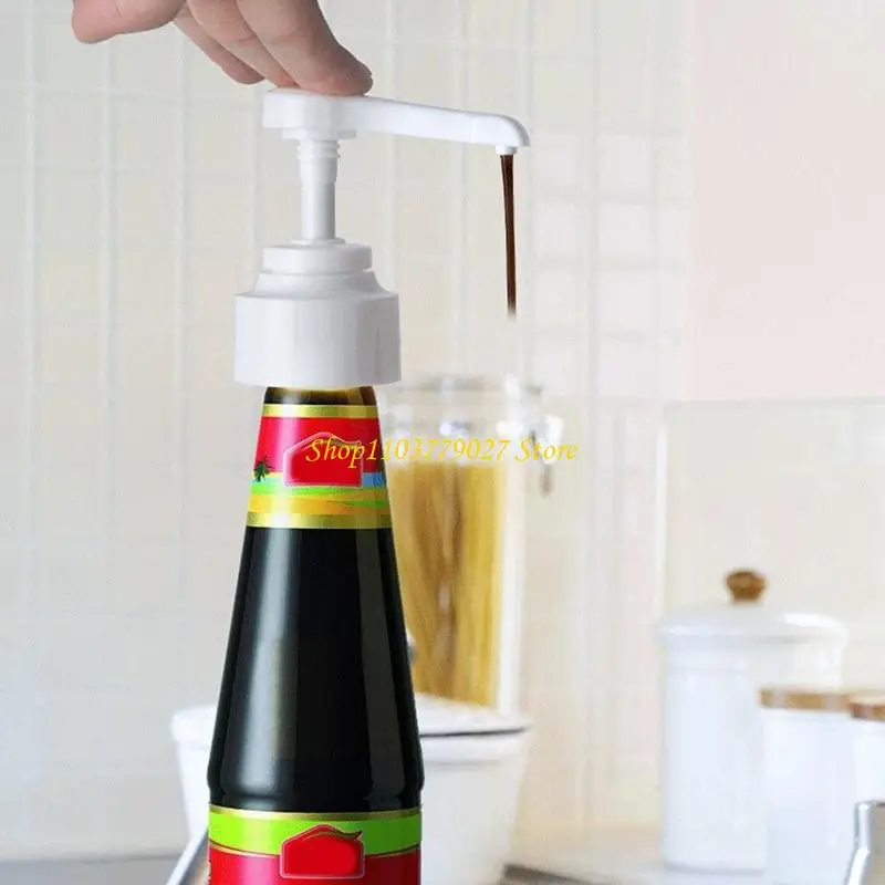 C4DF 5pcs Kitchen Syrup Liquid Dispenser Juice Bottle Replacement for Shampoo