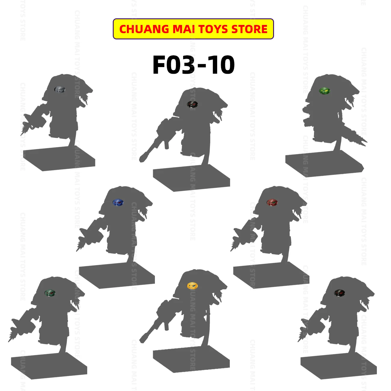 Personnage de jeu, guerrier, figurine de construction, modèle FD03-10, collection pour passionnés de jeux, petit cadeau