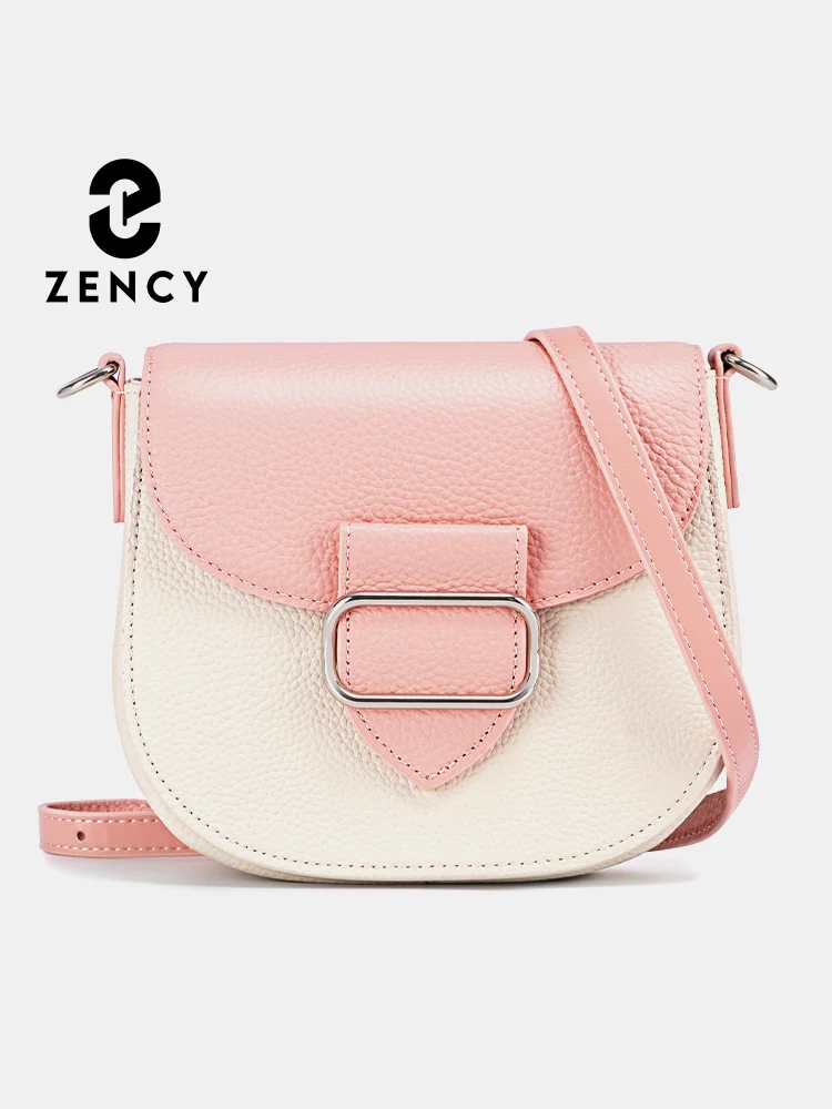 Zency damska 100% prawdziwej skóry torba na ramię mała luksusowa designerska torebka pod pachami Crossbody z dwoma paskami na lato