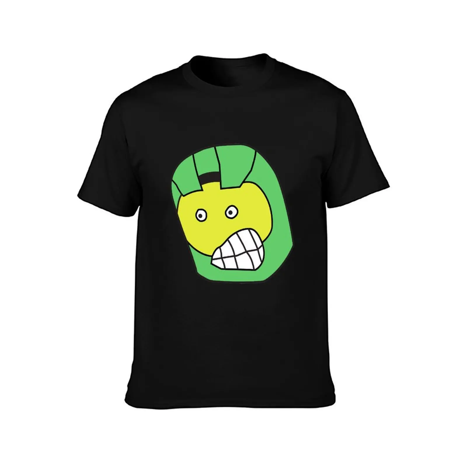 Mister Chief CS:GO Sticker T-Shirt, Summer Casual Cotton Tee, Oversized Streetwear Tops, Vintage Graphic Print, Unisex Men Women