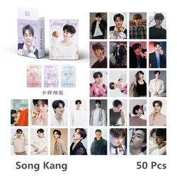 Mini carte postale Star Song Kang Laser Druo, drame coréen, mon démon, carte photo HD, cadeau cosplay, ensemble de 50 pièces