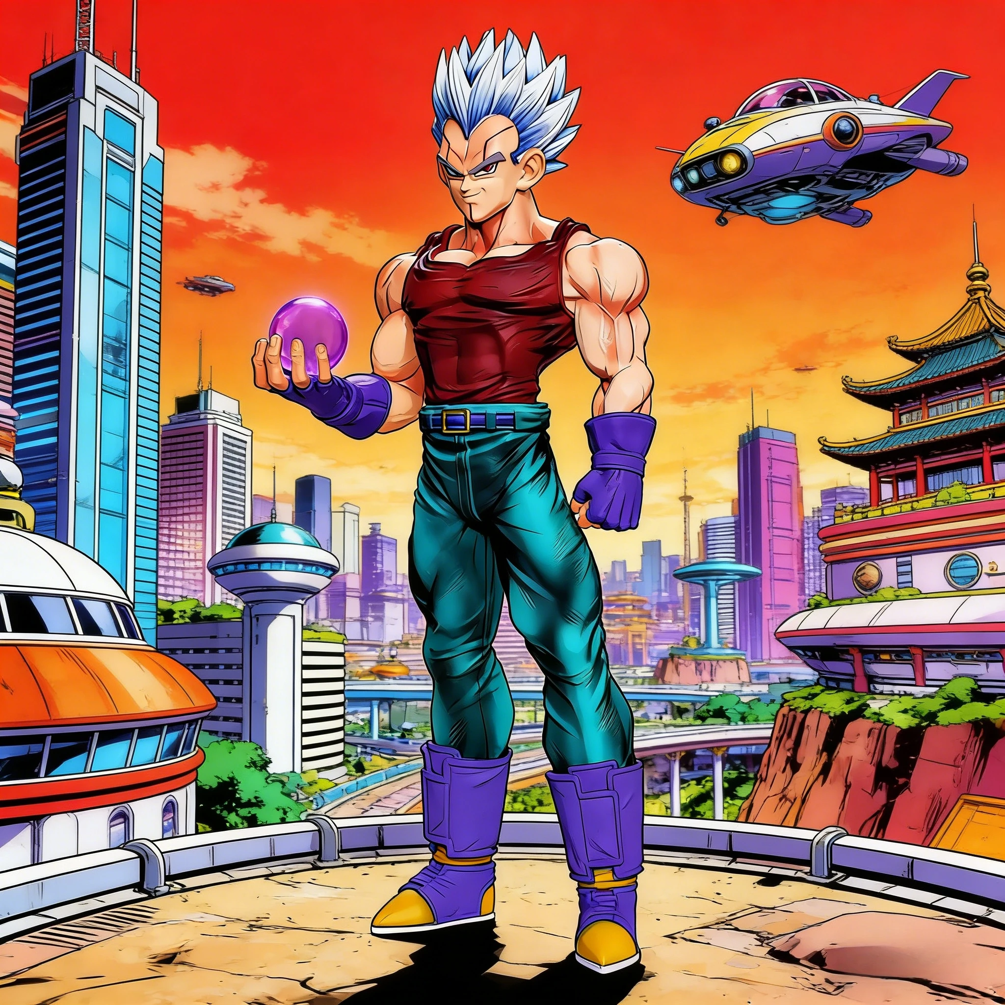 Figura de Anime Dragon Ball Z, GT Baby Vegeta, Figuras de Acción, Estatua de PVC, Colección de Modelos, Juguetes, Regalos
