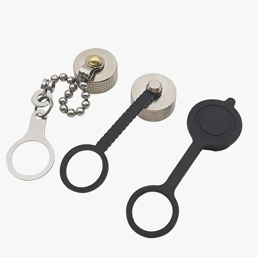 GX12 GX16 GX20 Aviation Connector Protective Sleeve GX12/16/20 Waterproof Dust Metal/Rubber Cap Circular Aviation Plug Cover image 2