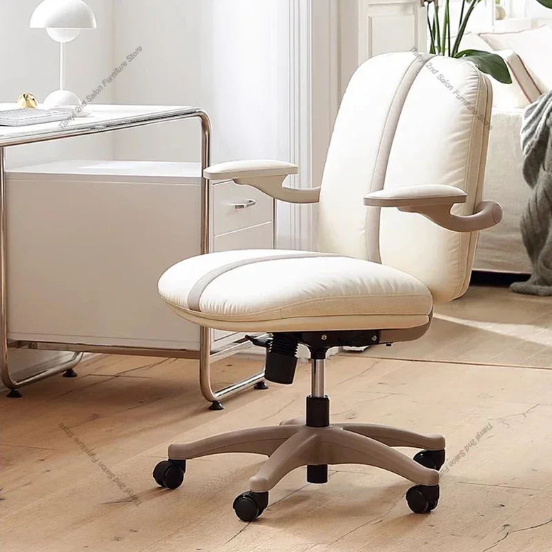 

Домашний туалетный столик, офисный стул, комфортный кабинет, стул для медитации, эргономичная спинка, мебель для старшего салона Silla Escritorio FYOC