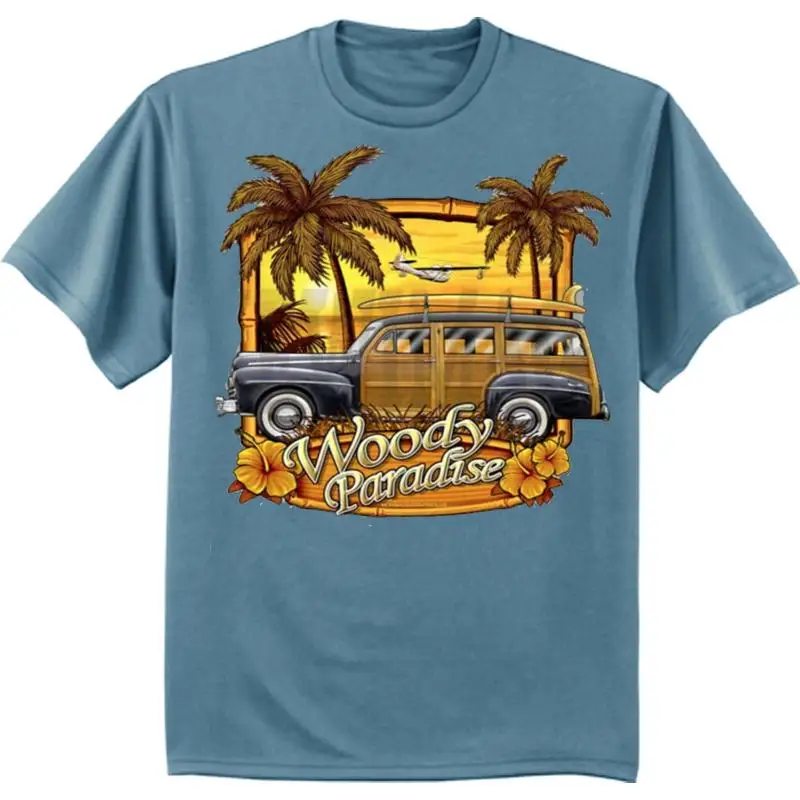 

Classic Woody Car T Shirt Mens Grandpa Dad S