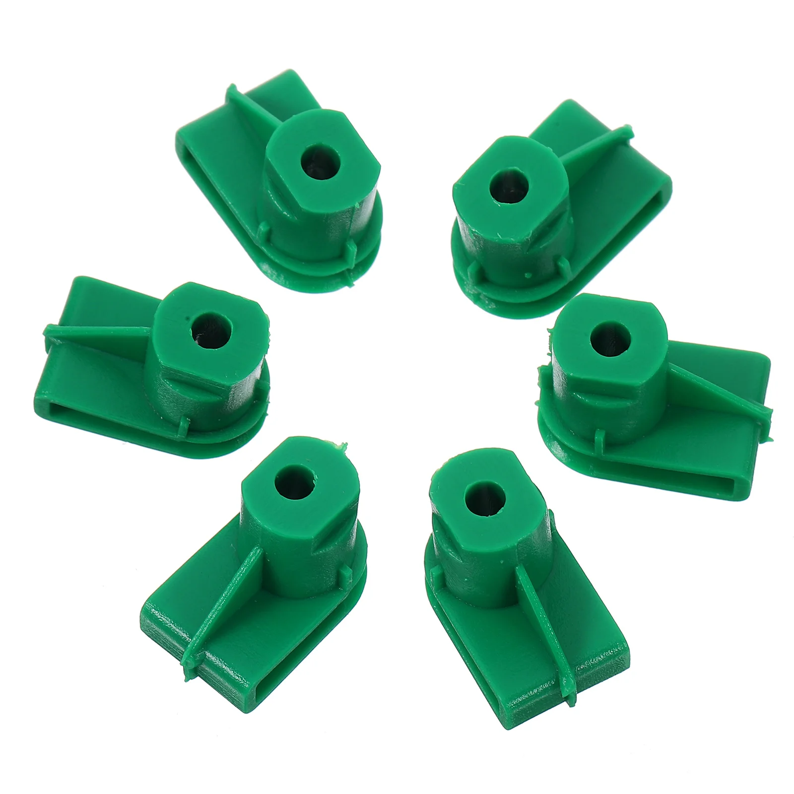 50개 범퍼 클립 자동차 바디 패스너 나사형 자동차 고정 클립 키트 플라스틱 푸시 클립 범퍼 자동차 부품용