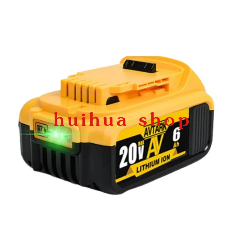 

Новый литий-ионный аккумулятор 18 В 20 В для аккумулятора DeWalt Tool DeWalt MAX XR DCB205DCB201