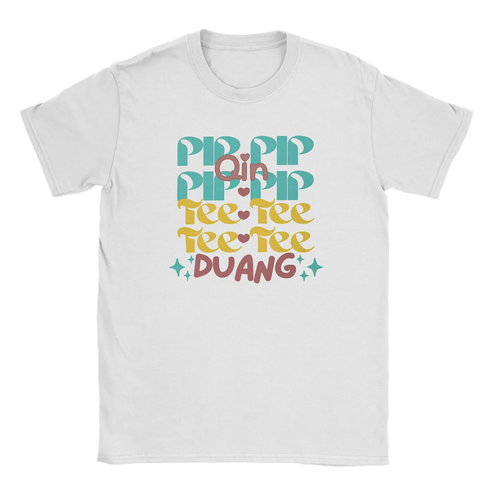 Paar-T-Shirt Thai BL Duang with You T-Shirts Harajuku Porteetee Sommer-T-Shirt Streetwear Reine Baumwolle Oberteile Geschenkidee – Detail 4