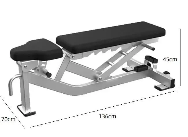 Decline Bench Dumbbell Flat Bench Fitness Gym Equipment Workout Exercise Adjustable Bench Incline