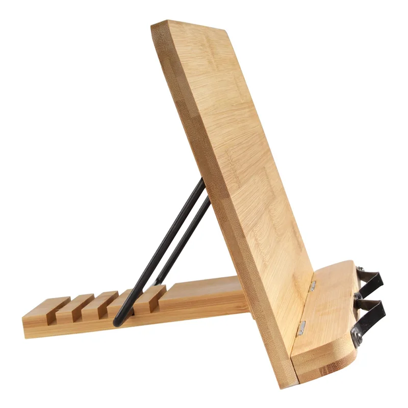 

ABRS-Multi-Function Reading Bookshelf Portable Foldable Stand Suitable For Reading Mobile Phone Sheet Music Tablet Stand
