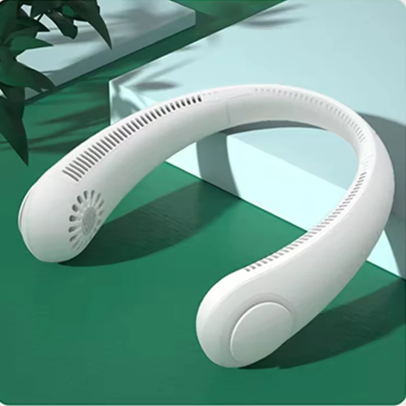 Neck Fan Rechargeable Cold Cooling Direct Cheap Neck Fan Summer Cute Fashion Outdoor Camping