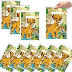 Disney Lion King Gift Bags Chocolate Cookies Candy Bags Simba Party Bag Boys Birthday Festival Party Supplies Home Decorations