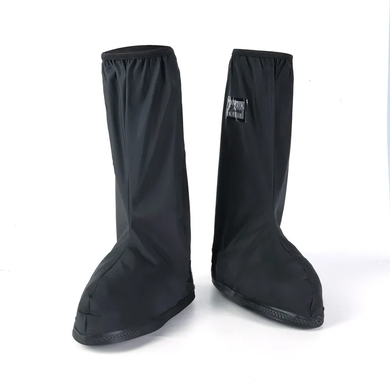 زوج من أغطية أحذية المطر عالية الجودة للدراجات النارية، مقاومة للماء وغير قابلة للانزلاق، أحذية رجالية مقاومة للمطر، أحذية مائية خارجية، أغطية قدم مطر سميكة مقاومة للاهتراء للنساء، أغطية أحذية