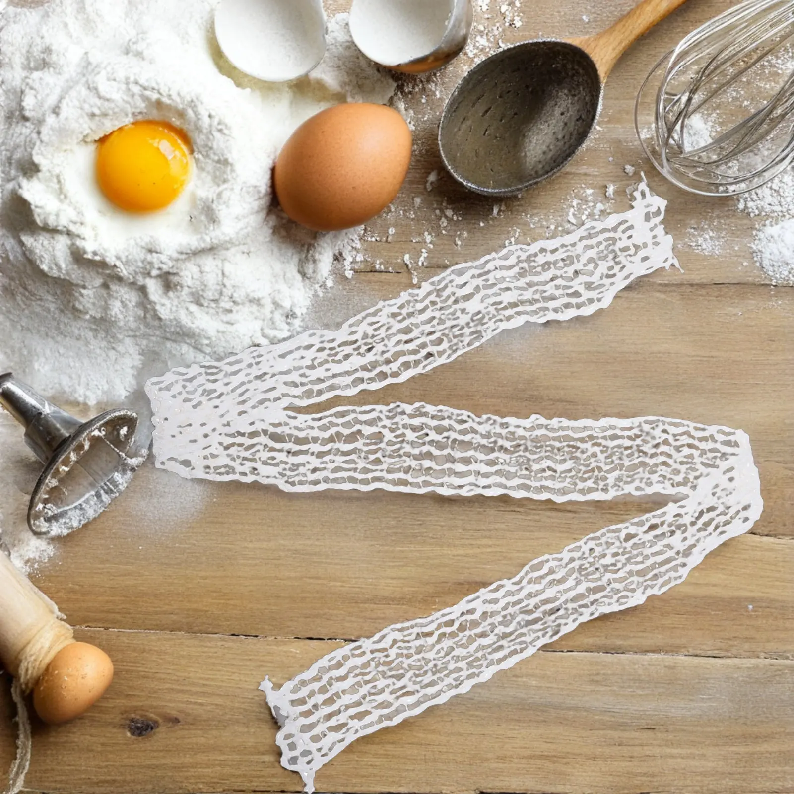 1 Roll Beef Netting Cotton Thread Meat Mesh Nets for Sausage Ham Trussing Cooking String Netting for Bbq Roasting Meat Smoking