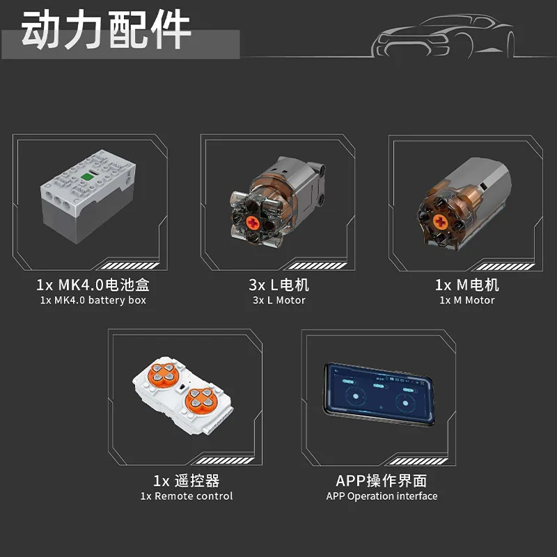 1650 elementów Inżynieryjny Buldozer Zdalnie Sterowany Klocki Konstrukcyjne Zabawka dla dzieci z Aplikacją Trudny Montaż Inteligentny Pojazd do Zabawy