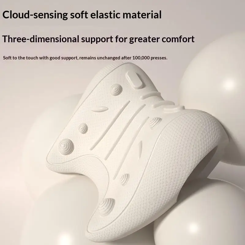 Cervical Massage Pillow U-Shaped Contour Fatigue Relaxation Neck Shoulder Relaxer Multi-Purpose Use Acupressure Desig Pillow 1PC