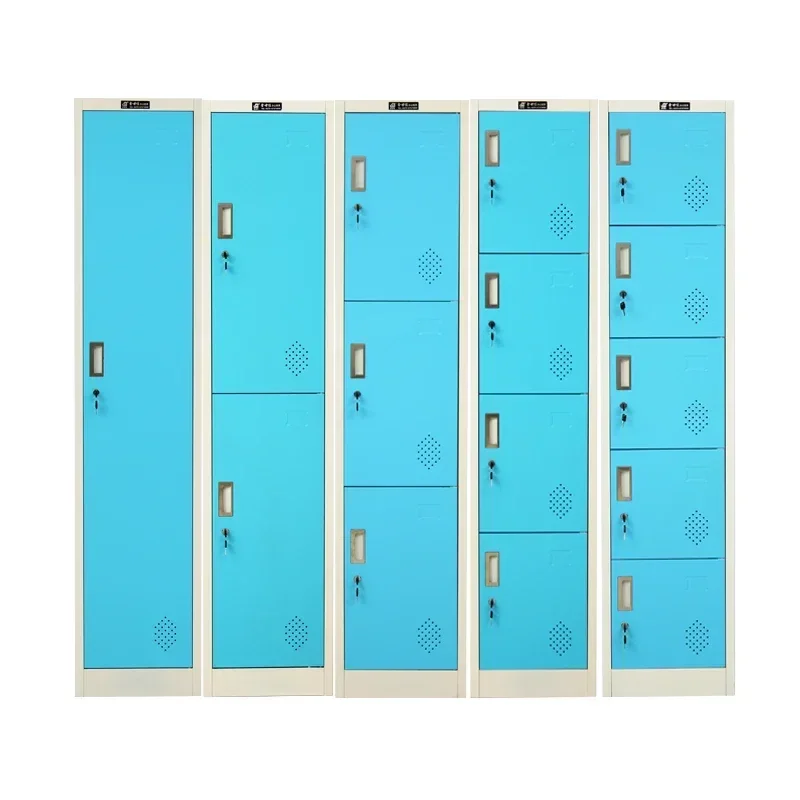 Single door locker with lock barbershop deposit box