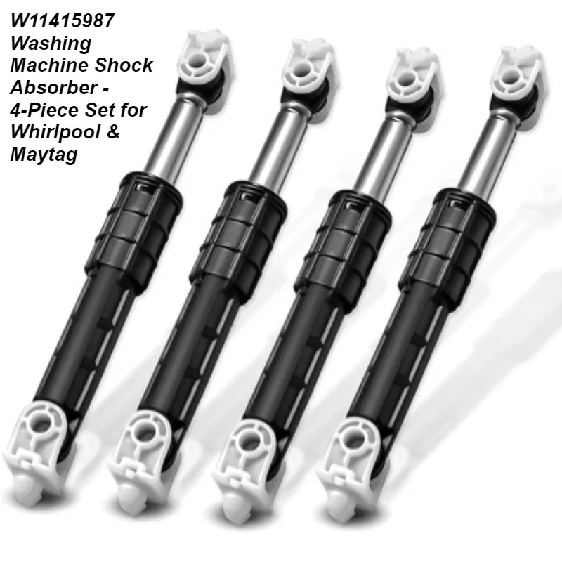 

W11415987 Washing Machine Shock Absorber - 4-Piece Set for Whirlpool & Maytag