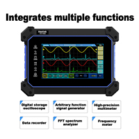 Hantek Touchscreen Handheld Oscilloscope TO1152D 4/2 Channel 150MHz Oscilloscope+Multimeter+Signal Generator