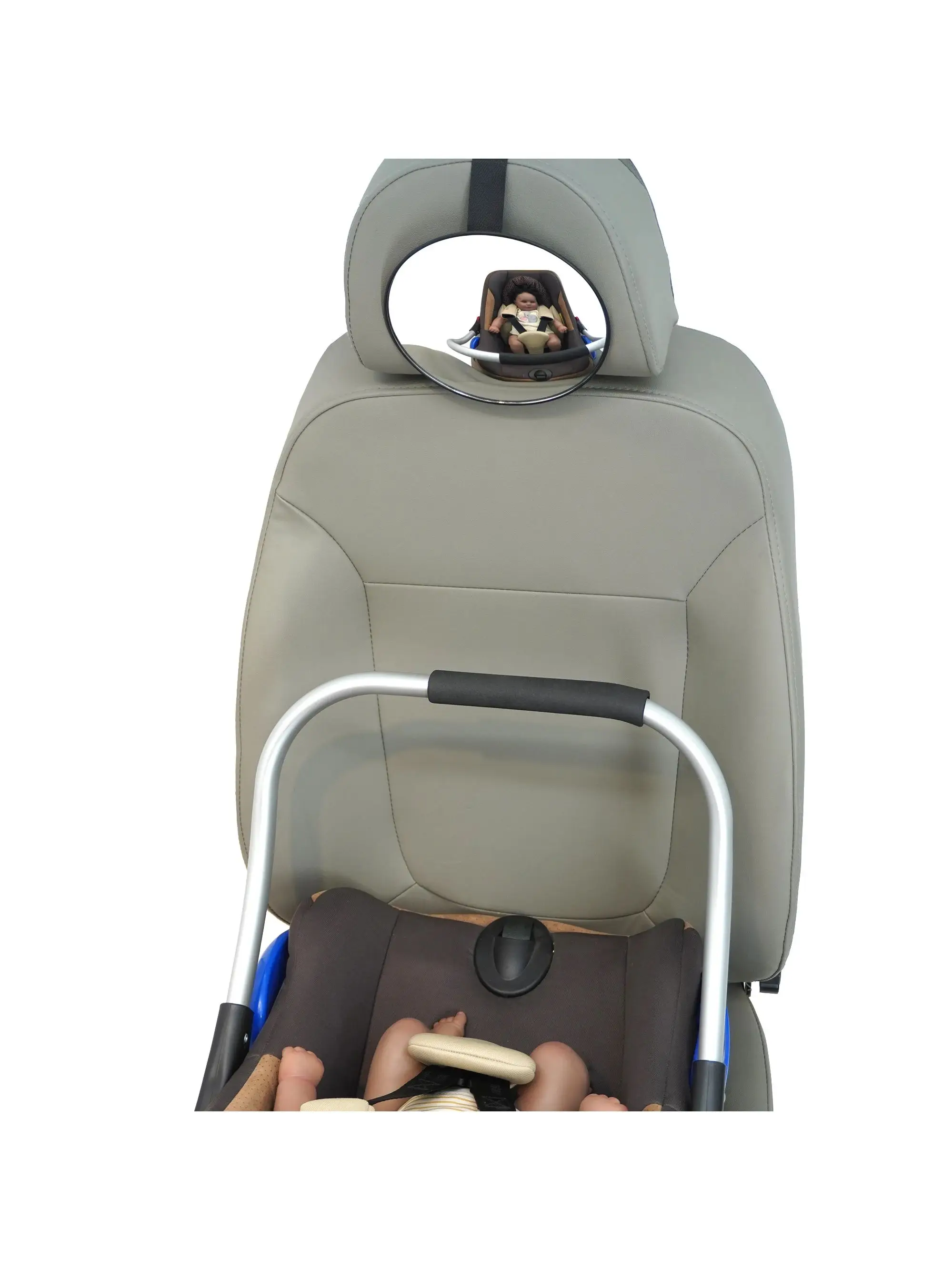 กระจกมองหลังในรถยนต์แบบกันแตก 1 ชิ้น, กระจกมองหลังในรถยนต์, สำหรับดูเด็กทารกที่นั่งด้านหลัง, กล้องวงจรปิดสำหรับดูแลเด็กทารก, กล้องวงจรปิดทรงกลมสำหรับดูเด็กในรถยนต์