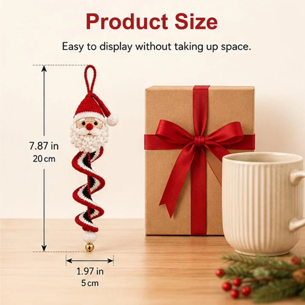 طقم صنع زينة الكروشيه الحلزوني - مراجعة Home Decor Xmas Gifts وسعره
