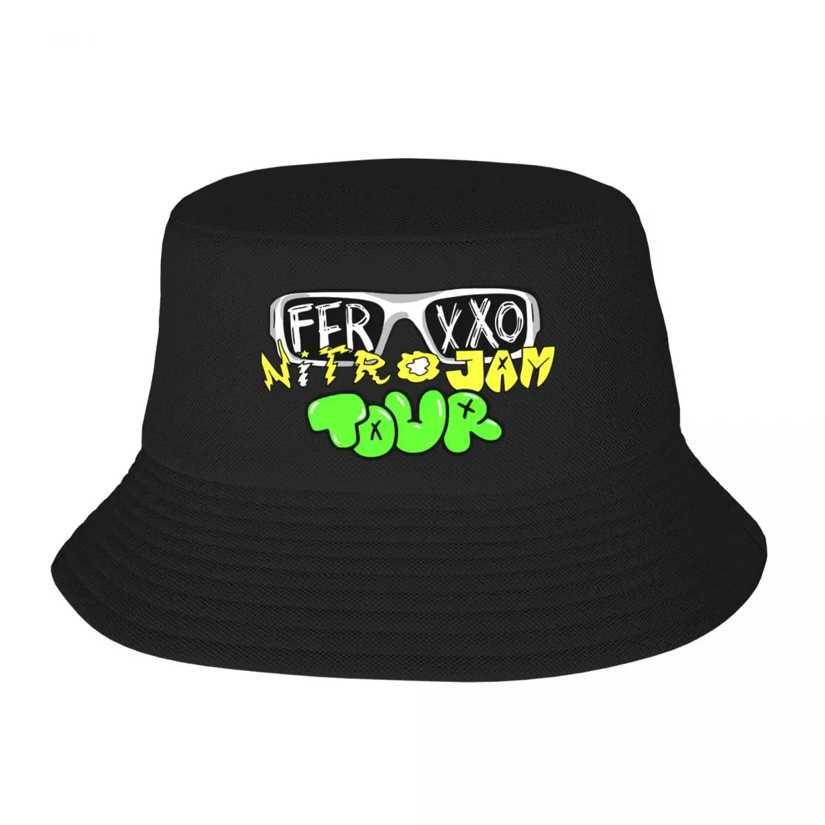 Custom Pop Singer Feid Ferxxo Bucket Hat Men Women Beach Sun Summer Fishing Cap