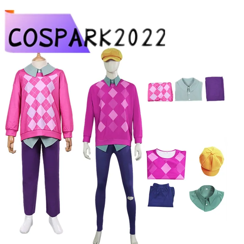 

Fantasia детская шляпа для косплея, детский костюм демонов для мальчиков, мультяшный охотничий костюм 2025 года, толстовка с капюшоном, рубашка, брюки, наряды, карнавальный костюм на Хэллоуин