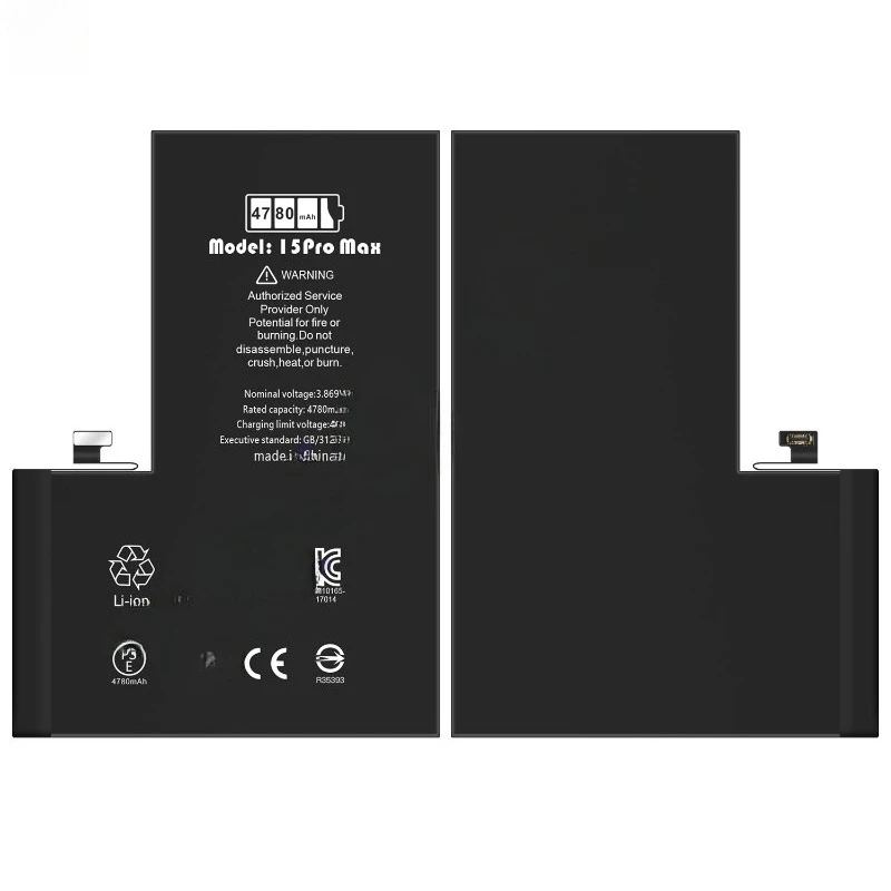 A2849/A3105/A3106 for IPhone 15Promax Mobile Phone Battery No Pop-up Interruptions Health 100% Replacement Bateria Grade A Cell