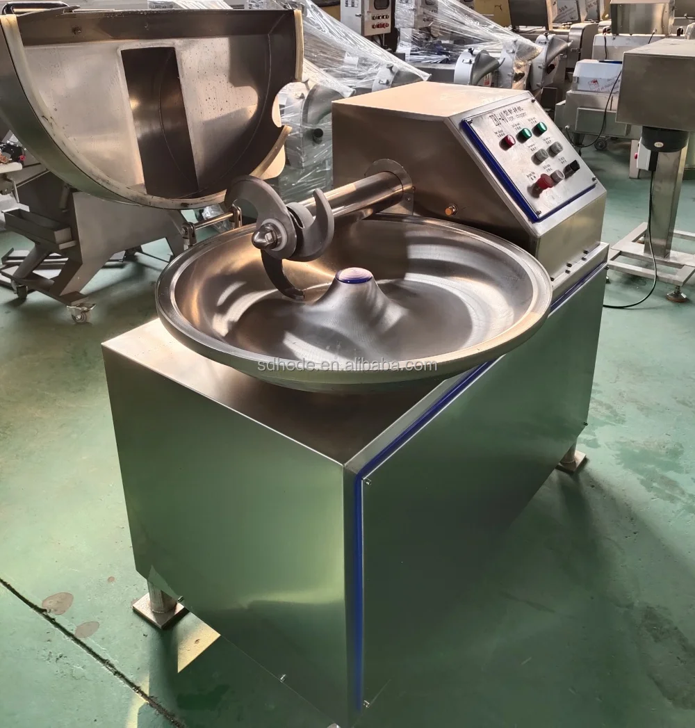 High Speed Commercial Meat Bowl Chopper Mixer Machine 40L Industrial Meat Bowl Cutter
